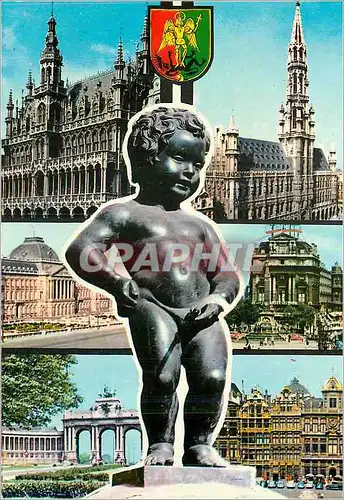 Cartes postales moderne Souvenir de Bruxelles