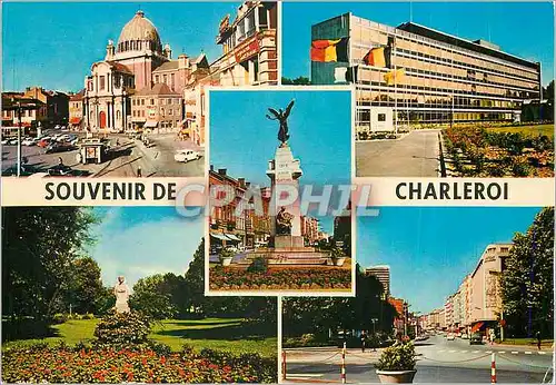 Cartes postales moderne Souvenir de Charleroi