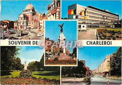 Cartes postales moderne Souvenir de Charleroi