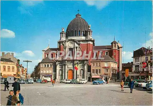 Moderne Karte Charleroi Eglise Saint Christophe