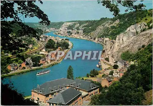 Moderne Karte Dinant sur Meuse Vue du Viaduc Charlemagne