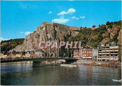 Cartes postales moderne Dinant La Meuse La College et la Citadelle