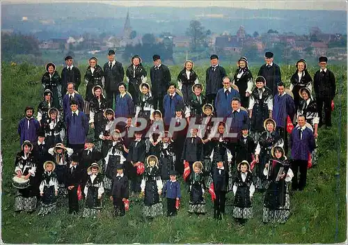 Ansichtskarte AK Lez Spa Groupe de Danses Folkloriques les Aredjis Potch'teus Lanciers Sart Folklore