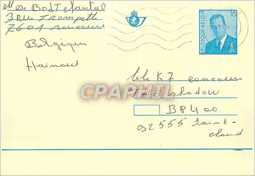 Entier Postal Belgique Bodt