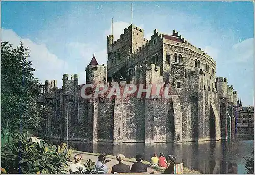 Cartes postales moderne Gent Gand Chateau des Comtes