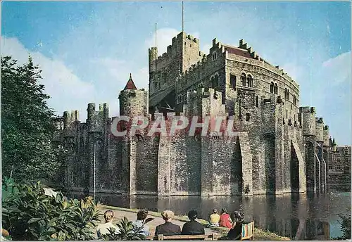 Cartes postales moderne Gent Gand Chateau des Comtes