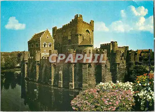 Cartes postales moderne Gent Gand Chateau des Comtes