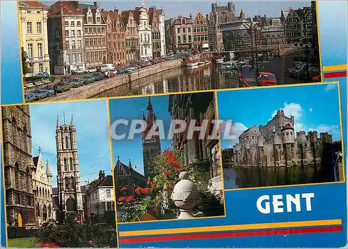 Moderne Karte Gent