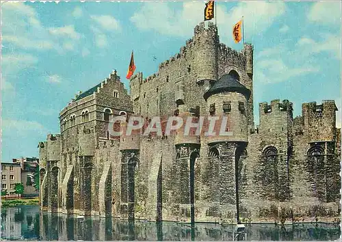 Cartes postales moderne Gent Gand Chateau des Comtes