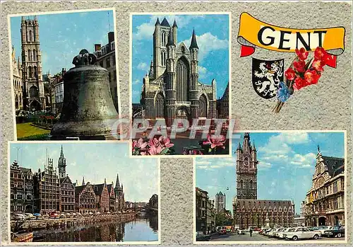 Cartes postales moderne Souvenir de Gand Cloche
