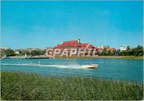 Cartes postales moderne Knokke Zoute Lac Reserve Bateau Ski nautique