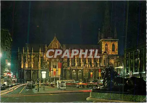 Moderne Karte Liege la Cathedrale St Paul