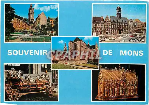 Cartes postales moderne Souvenir de Mons