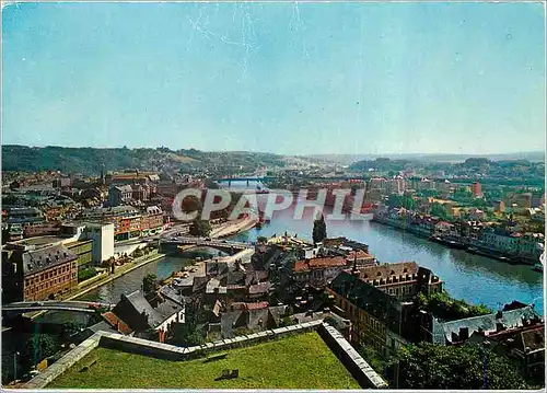 Cartes postales moderne Namur le Confluent Sambre et Meuse