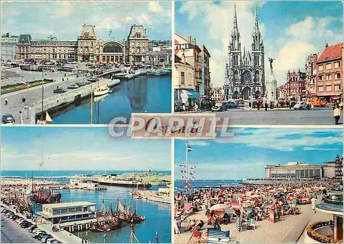 Cartes postales moderne Ostende Bateaux