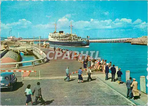 Cartes postales moderne Ostende la Malle Ostende Douvres Bateau