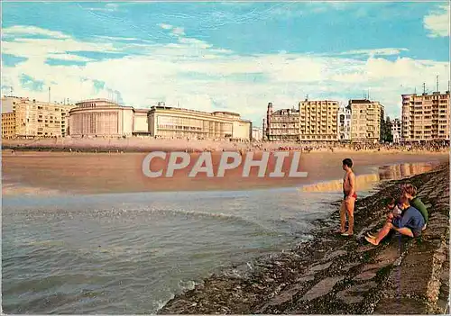 Cartes postales moderne Ostende Casino et Plage