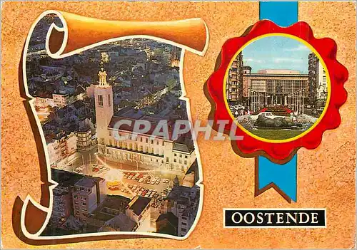 Cartes postales moderne Un Bonjour d'Oostende
