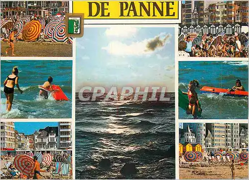 Cartes postales moderne Un Bonjour de De Panne