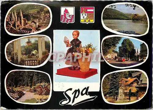 Cartes postales moderne Spa Poupee