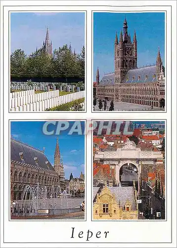 Cartes postales moderne Belgique un Bonjour de Ieper
