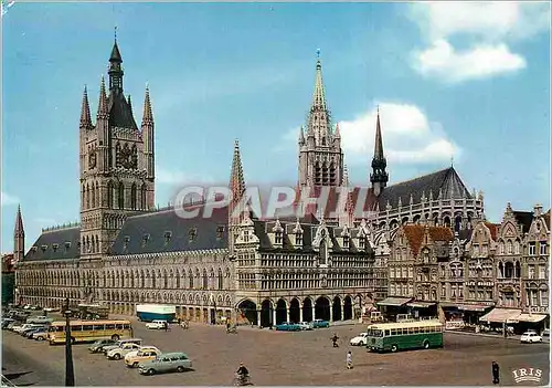 Moderne Karte Ypres les Halles