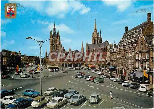 Cartes postales moderne Ieper Grand Place