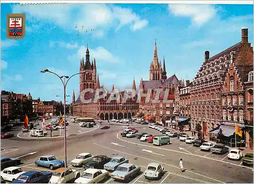 Cartes postales moderne Ieper Grand Place
