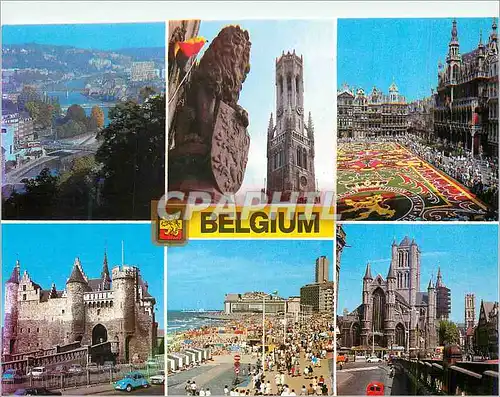 Cartes postales moderne Un Bonjour de la Belgique
