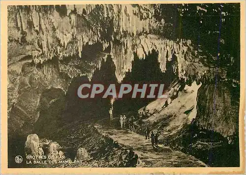 Cartes postales moderne Grottes de Han la Salle des Mamelons