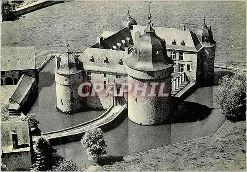 Moderne Karte Chateau Feodal de Lavaux Ste Anne