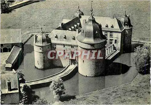 Moderne Karte Chateau Feodal de Lavaux Ste Anne