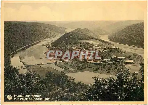 Cartes postales moderne Frahan sur Semois Vue Prise de Rochehaut