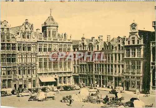 Moderne Karte Bruxelles Grand'Place