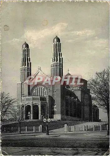 Moderne Karte Bruxelles Koekelberg Basilique Nationale du Sacre Coeur