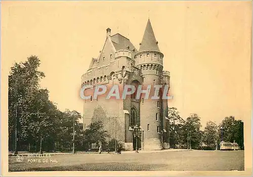 Moderne Karte Bruxelles Porte de Hal