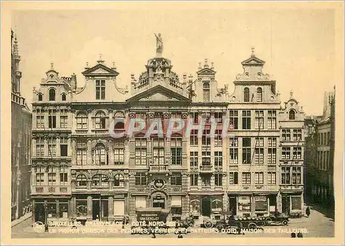 Cartes postales moderne Bruxelles Grand'Place Cote Nord