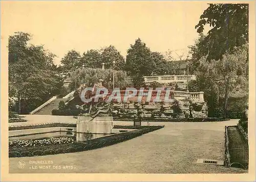Cartes postales moderne Bruxelles le Mont des Arts