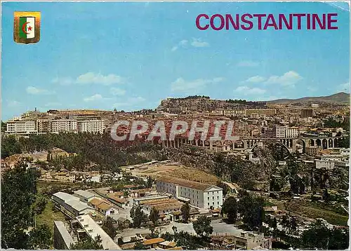 Moderne Karte Constantine Vue Generale