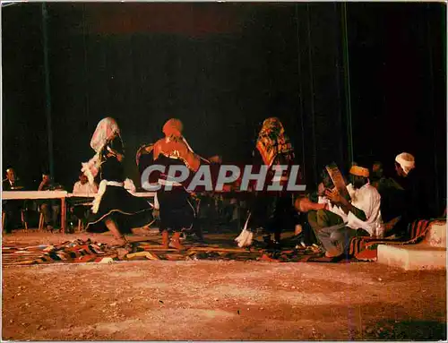 Cartes postales moderne Algerie Groupe Folklorique (Sud Algerien)