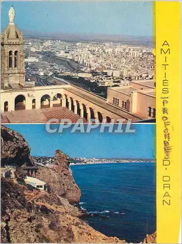 Moderne Karte Couleurs et Lumieres d'Algerie Amities d'Oran