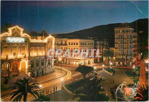 Cartes postales moderne Oran Illuminee l'Hotel de Ville