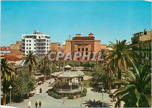 Cartes postales moderne Sidi Bel Abbes le Theatre et la Place du 1er Novembre