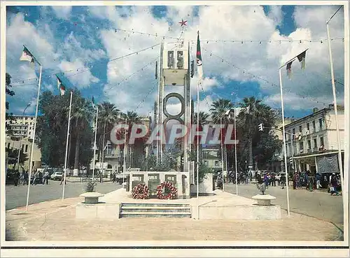 Moderne Karte Skikda Monument du 20 Aout 1955