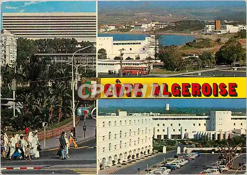 Cartes postales moderne Algerie Cote Algeroise Divers Aspects