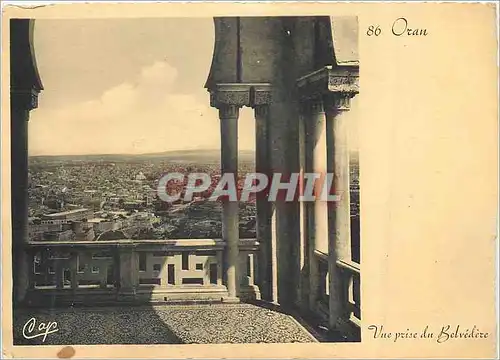 Cartes postales moderne Oran Vue prise du Belvedere