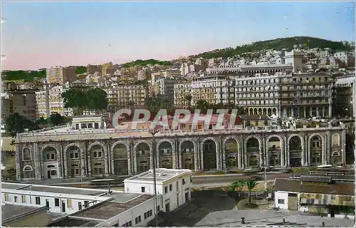 Moderne Karte Alger Vue Generale le Bastion le Foyer de Garnison