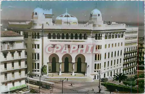 Moderne Karte Alger l'Hotel des Postes