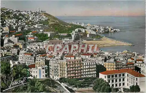 Moderne Karte Alger Vue Generale de Bab El Oued