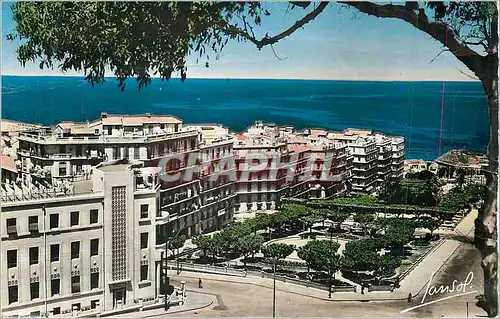 Moderne Karte Alger Boulevard Guillemin